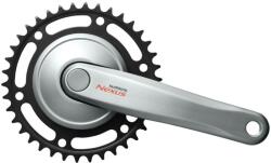 Shimano Nexus FC-C6000 négyszögtengelyes trekking hajtómű, 38T, 170 mm, 1s, ezüst