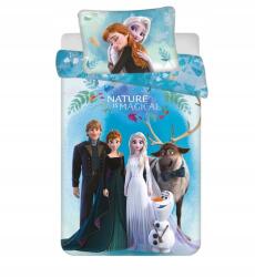 Jerry Fabrics Frozen pamut baba Ágyneműhuzat 100x135 cm Jégvarázs Elsa (13060)