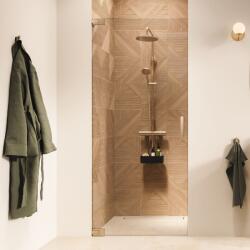 Sealskin Pure zuhanyajtók 80 cm dönthető arany csiszolt/átlátszó üveg PU140806495100 (PU140806495100)