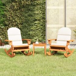 vidaXL 3 részes tömör akácfa kerti Adirondack ülőgarnitúra (3152128) - vidaxl