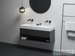 RAVAK SD Lite 120 fürdőszobai szekrény, matt fekete X000001868 (X000001868)