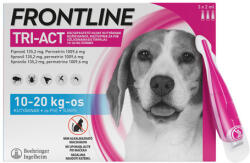 Frontline Tri-Act Spot On pentru câini M (10-20 kg | 3 pipete)