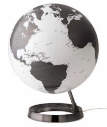 Cartographia Földgömb 30cm LIGHT&COLOUR METAL CHARCOAL - angol (232997555)