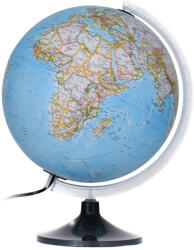 Cartographia Földgömb Carbon C 30cm, politikai, műa. talp, világító - angol(Nat. Geo) (232997036)