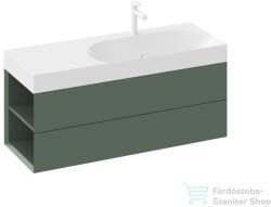 RAVAK SD Lite 120 B fürdőszobai szekrény, balos, Grey Green X000001882 (X000001882)