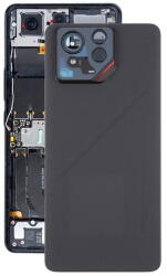 tel-szalk-1929695151333 Gyári Asus Rog Phone 9 Pro Fekete (Matt fekete) akkufedél hátlap (tel-szalk-1929695151333)