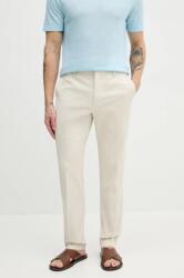 Calvin Klein nadrág férfi, bézs, testhezálló, K10K113936 - bézs 54