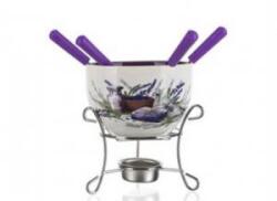  Banquet Csokoládé Fondue készlet 6 részes Lavender 17AA1210-A Kifutó termék! (17AA1210-A)