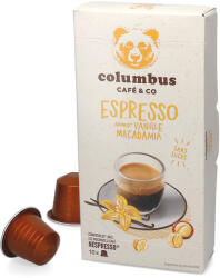 Columbus Café | Espresso cu Vanilie și Macadamia - 10 capsule compatibil cu Nespresso®