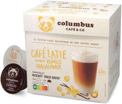 Columbus Café | Vanilla Macadamia Latte - 12 capsule compatibil Dolce Gusto