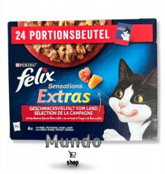 FELIX Nedves macskaeledel Felix ízkeverék 24 db-os csomagban