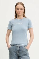 Guess Jeans pamut póló női, W5GI41 KCTL1 - kék M