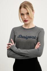 Desigual hosszú ujjú WISCONSIN szürke, 25SWTK85 - szürke M