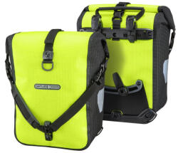Ortlieb Sport-roller, Neon Sárga-fekete Fényvisszaverős Csomagtartó Táska 2x12, 5 L