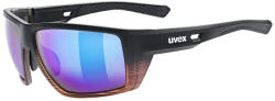 uvex Szemüveg Mtn Venture Cv, Black-demi Matt/mirror Blue Napszemüveg