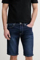 Pepe Jeans farmer rövidnadrág SLIM GYMDIGO SHORT TRACK sötétkék, férfi, PM801075EE4 - sötétkék 34