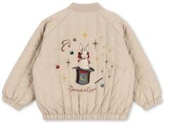 Konges Sløjd gyerek bomberdzseki JUNO BOMBER JACKET bézs, KS102313 - bézs 92