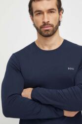 HUGO BOSS hosszú ujjú otthoni viseletre sötétkék, sima - sötétkék XXL