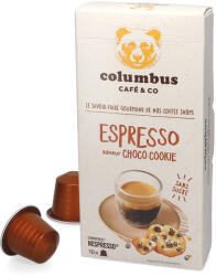 Columbus Café | Eszpresszó csokidarabos keksszel - 10 kapszula a Nespresso termékhez
