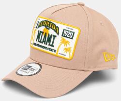 New Era pamut baseball sapka bézs, nyomott mintás, 60595462 - bézs Univerzális méret