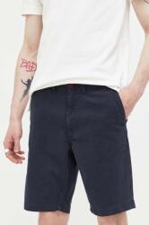 Superdry rövidnadrág sötétkék, férfi - sötétkék 30