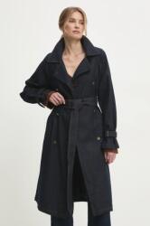 ANSWEAR farmerkabát női, sötétkék, átmeneti, oversize - sötétkék M