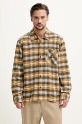 Dickies pamut ing férfi, galléros, sárga, regular, DK0A8653K411 - sárga M