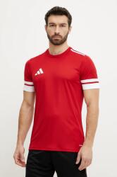 adidas Performance edzős póló Squad 25 piros, nyomott mintás, JE2601 - piros XL