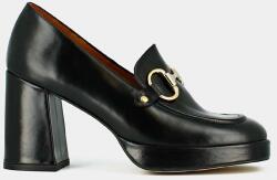 Jonak bőr flip-flop VIRGILE CUIR GLACE fekete, magassarkú, 3300086 - fekete Női 39