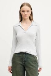 Abercrombie & Fitch hosszú ujjú szürke, KI139-5208 - szürke L