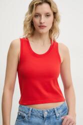 American Vintage pamut top piros, FAZ01AE25 - piros L