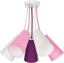 TK Lighting WIRE KIDS gyermek mennyezeti lámpa csillár többszínű modern 5xE27 1712 TK világítás (TKLIG1148)