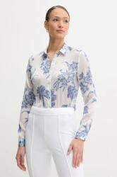 GUESS ing CLOUIS női, galléros, fehér, regular, W5GH59 WDW82 - fehér M