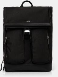 HUGO BOSS hátizsák fekete, férfi, nagy, sima, 50541572 - fekete Univerzális méret