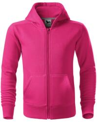 MALFINI Gyerek felső Trendy Zipper - Középzöld | 158 cm (12 éves) (4121607)