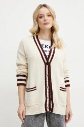 Weekend Max Mara kardigán bézs, női, 2515341061600 - bézs L