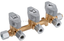 Gok DSV-AB-3 gáz elosztóblokk ø 8 mm (FF310292)