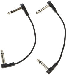 Bespeco patchkábel 15cm, 2db, lapos - B-BS015PPNX2