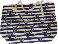  Strand táska csíkos horgonyos (STB6731)