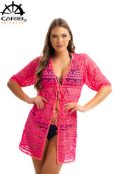 CARIB Csipkés strandkimonó-Pink (211-21-S)