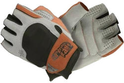 MadMax Ftiness Gloves Crazy MFG-850 szürke/fekete/narancs, M