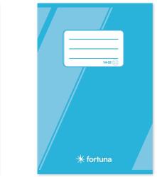 Fortuna Füzet vonalas FORTUNA Basic A/5 32 lapos 14-32 1. osztályos (01.08250) - vectraline