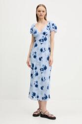 Abercrombie & Fitch ruha midi, egyenes, KI159-5580 - kék XS