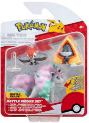 Pokémon 3 db-os figura csomag - Snorunt, Pikipek, Galarian Ponyta - delfinbuvar