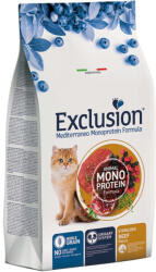 Exclusion Mediterraneo Monoprotein Noble Grain Cat Sterilized Beef 300g - Közeli lejárat: 2026.07. 31