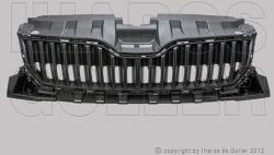 Skoda Fabia 2014-2018 - Hűtődíszrács fekete - alkatresz - 11 408 Ft