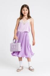 TWINSET gyerek szoknya lila, midi, harang alakú, 251GJ2QQ7 - lila 140