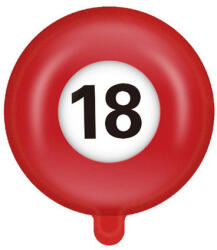  Héliumos fólia számos 18-as 45 cm - delfinbuvar