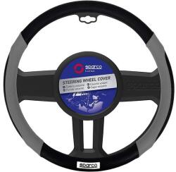 Sparco Kormányvédő, szürke- fekete Sparco, csúszásmentes rátéttel, 38 cm (10878)