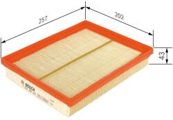 Bosch Filtru aer BOSCH F 026 400 301 (F 026 400 301) - fixbox